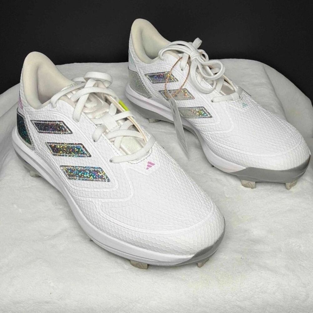 Adidas Adizero PureHustle 3 “Sis Bates” Cleats – ID1664 – Women’s Size 8 - Picture 6 of 10